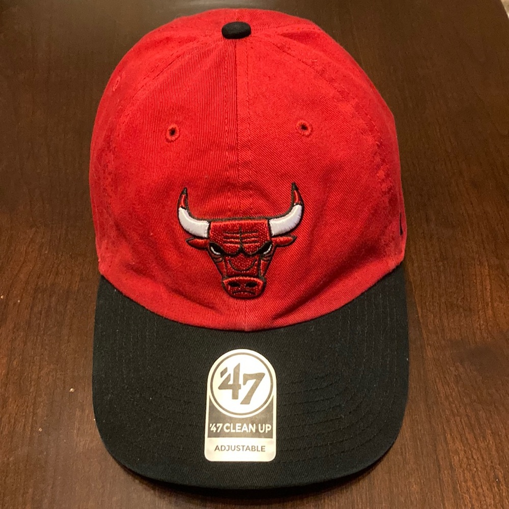 Chicago Bulls FSB NBA 2-Tone Clean Up Red/Black Cap